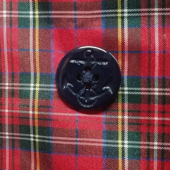 VINTAGE Tommy Hilfiger Tartan Plaid Windbreaker - Picture 5 of 15